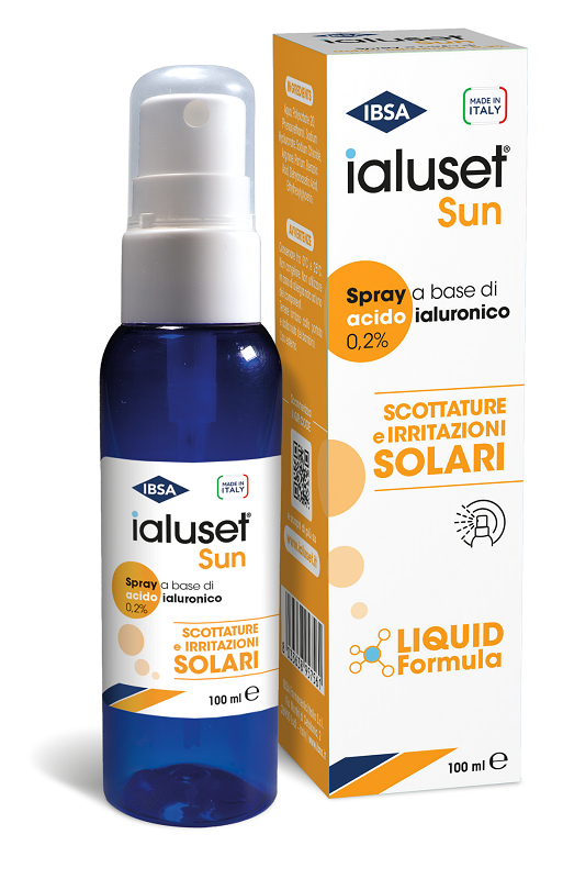 IALUSET SUN SCOTTATURE E IRRITAZIONI SOLARI SPRAY 100 ML - Farmamood