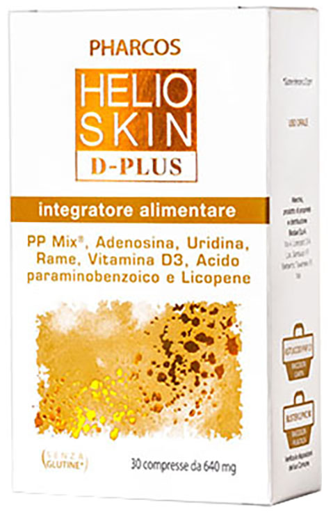 HELIOSKIN D-PLUS PHARCOS 30 COMPRESSE - Farmamood