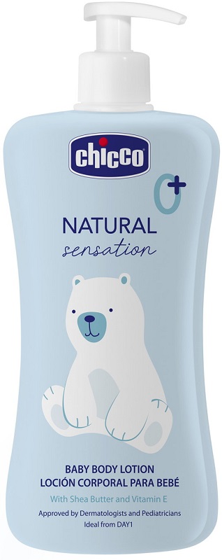 CHICCO NATURAL SENSATION CREMA CORPO 500 ML - Farmamood