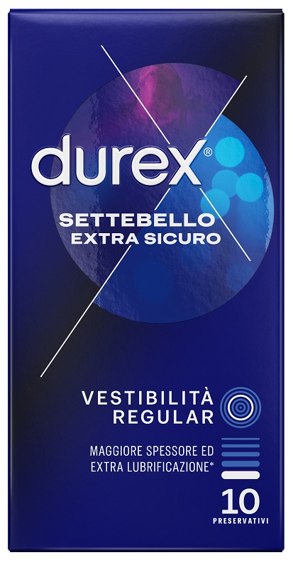 PROFILATTICO DUREX SETTEBELLO EXTRA SICURO 10 PEZZI - Farmamood