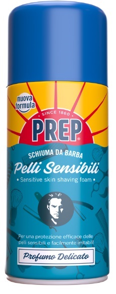 PREP SCHIUMA BARBA PELLI SENSIBILI 300 ML - Farmamood