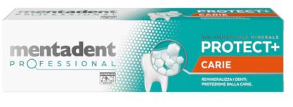 MENTADENT PROFESSIONAL DENTIFRICIO PROTECT + CARIE 75 ML - Farmamood