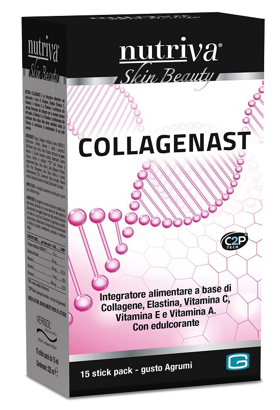 NUTRIVA COLLAGENAST 15 STICK PACK 15 ML - Farmamood