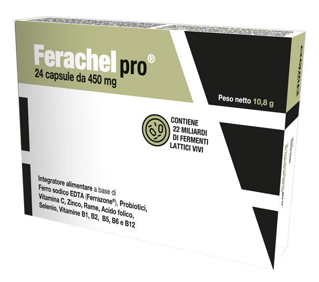 FERACHEL PRO 24 CAPSULE - Farmamood