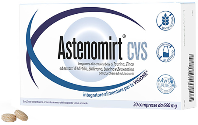 ASTENOMIRT CVS 20 COMPRESSE - Farmamood