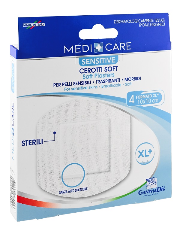 CEROTTO MEDICARE STERILI TNT 10X10 4 PEZZI - Farmamood