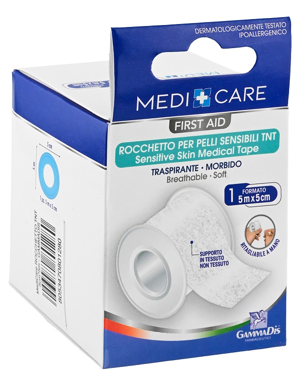 CEROTTO IN ROCCHETTO MEDICARE  TNT BIANCO 500X5 CM - Farmamood