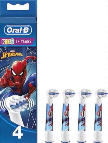 ORALB POWER REFILL EB10 SPIDERMAN 4 PEZZI - Farmamood