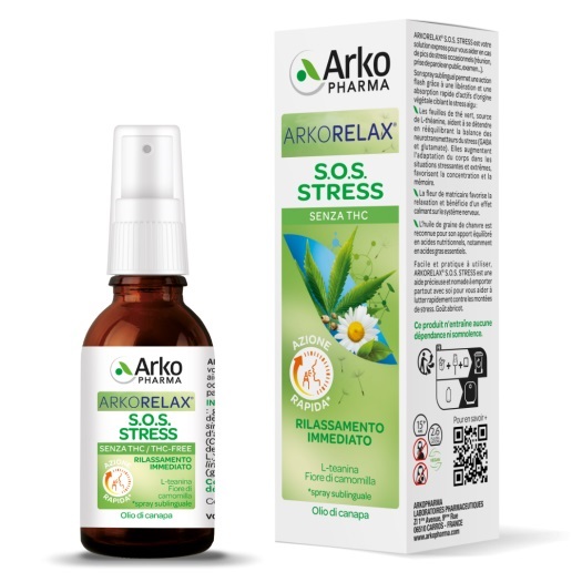 ARKORELAX SOS STRESS 15 ML - Farmamood