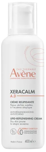 EAU THERMALE AVENE XERACALM AD CREMA LIPORESTITUTIVA 400 ML NUOVA FORMULAZIONE - Farmamood