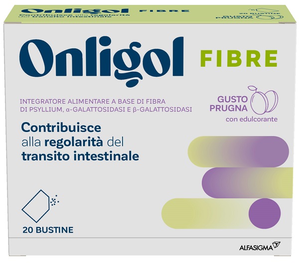ONLIGOL FIBRE PRUGNA 20 BUSTINE - Farmamood