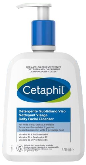 CETAPHIL DETERGENTE QUOTIDIANO VISO 237 ML - Farmamood