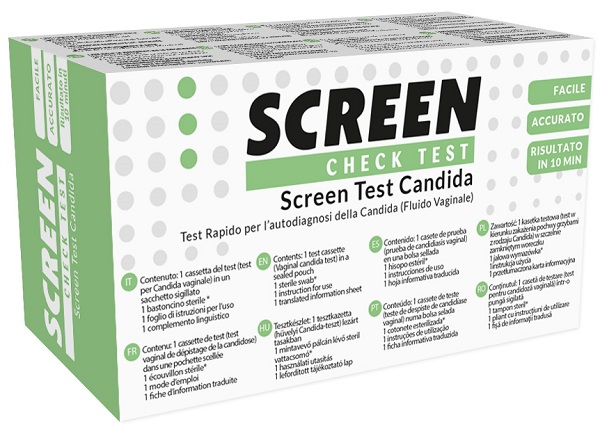 SCREEN TEST RAPIDO SCREEN TEST CANDIDA AUTODIAGNOSTICO 1 PEZZO - Farmamood