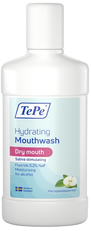 TEPE HYDRATING COLLUTORIO STIMOLATORE SALIVA MELA/MENTA PIPERITA 500 ML - Farmamood