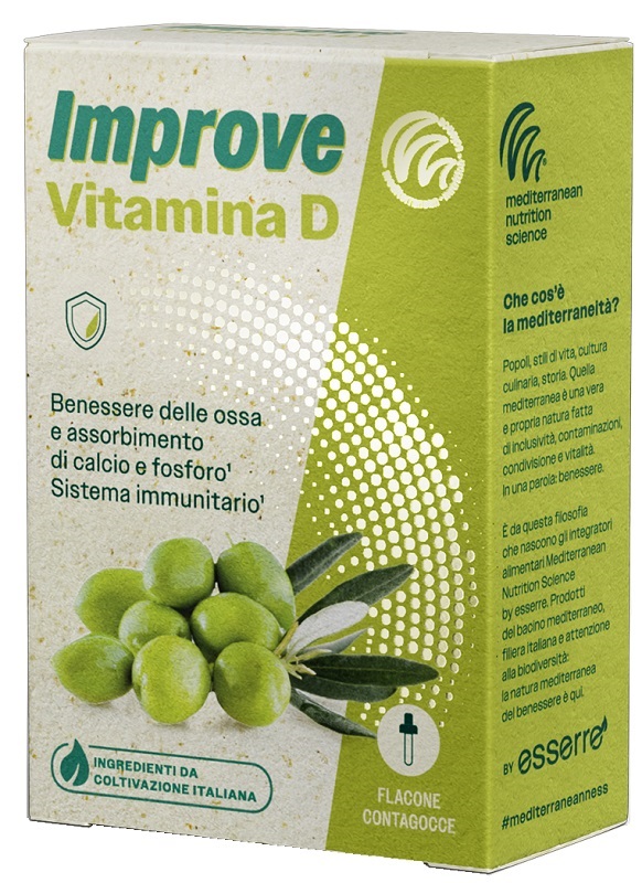 IMPROVE VITAMINA D GOCCE 21 ML - Farmamood