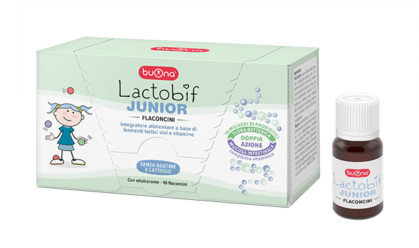 LACTOBIF JUNIOR 10 FLACONCINI DA 10 ML - Farmamood