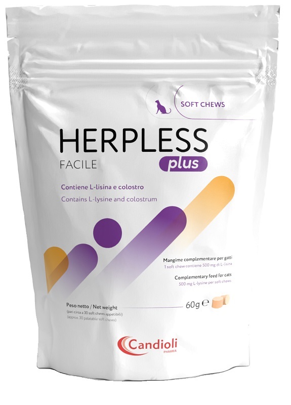 HERPLESS PLUS FACILE 30 SOFT CHEWS - Farmamood