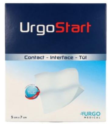 MEDICAZIONE NON ADERENTE URGOSTART CONTACT 5X7CM 3 PEZZI - Farmamood
