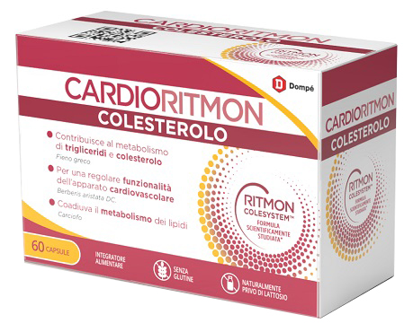 CARDIORITMON COLESTEROLO 60 CAPSULE - Farmamood