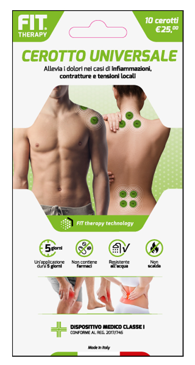 FIT THERAPY CEROTTO UNIVERSALE 10 PEZZI - Farmamood