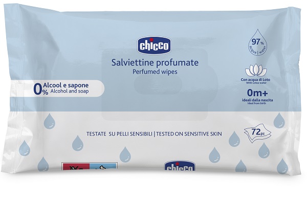 CHICCO SALVIETTE 72 PEZZI NO PLAQUE - Farmamood