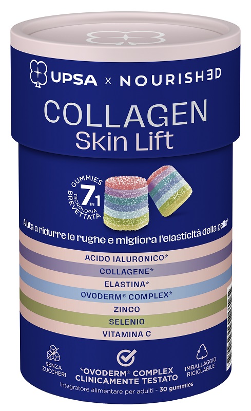 UPSA X NOURISHED COLLAGEN SKIN LIFT 30 GUMMIES - Farmamood