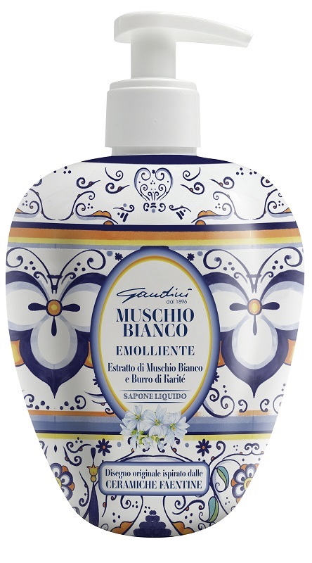 GANDINI SAPONE LIQUIDO FAENZA MUSCHIO 500 ML - Farmamood