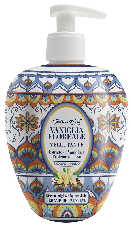 GANDINI SAPONE LIQUIDO FAENZA VANIGLIA 500 ML - Farmamood