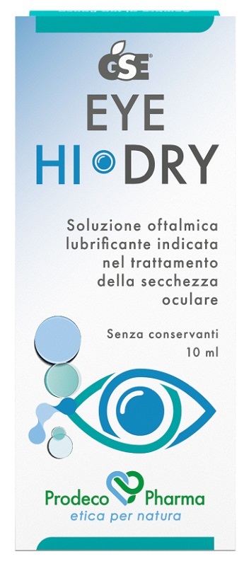 GSE EYE HI-DRY 10 ML - Farmamood