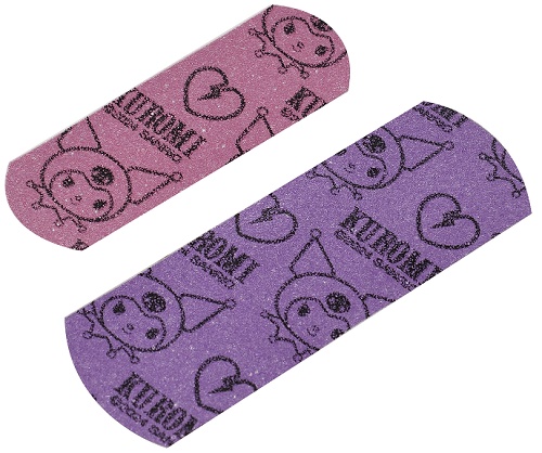 CEROTTO TAKE CARE HK KUROMI GLITTER SCATOLA METALLO 12 PEZZI - Farmamood