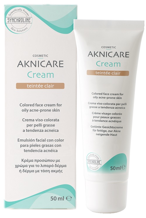 AKNICARE CREAM TEINTEE CLAIR 50 ML - Farmamood