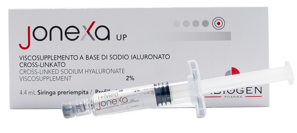 JONEXA UP SIRINGA INTRA-ARTICOLARE SODIO IALURONATO CROSS-LINKATO 2% 4,4 ML - Farmamood