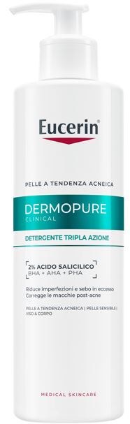 EUCERIN EIS DERMOP DETERGENTE TRIPLA AZIONE 400 ML - Farmamood