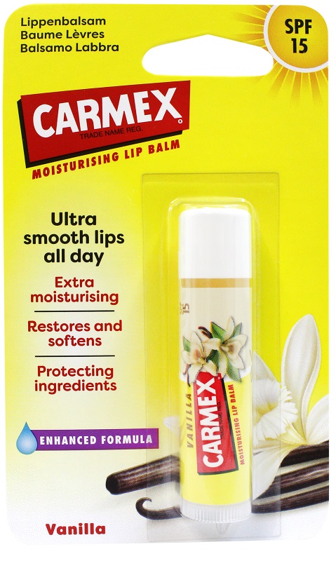 CARMEX BALSAMO LABBRA VANIGLIA SPF15 4,25 G - Farmamood