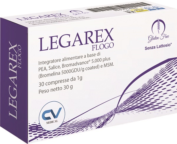 LEGAREX FLOGO 30 COMPRESSE - Farmamood
