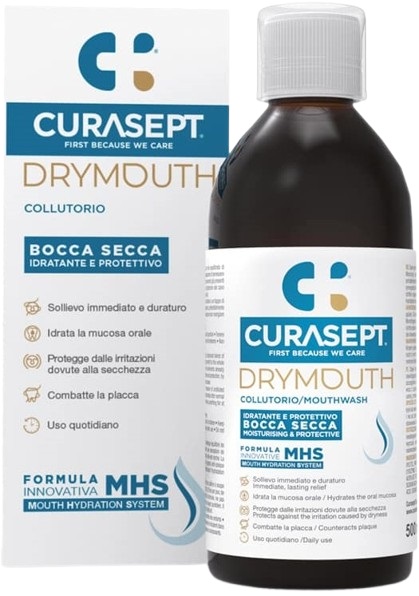 CURASEPT DRYMOUTH COLLUTORIO 500 ML - Farmamood