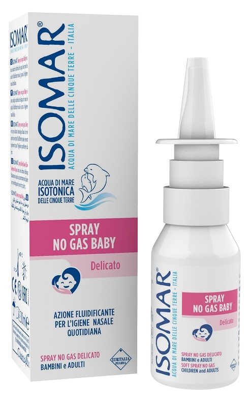 SPRAY NO GAS ISOMAR BABY 30 ML - Farmamood