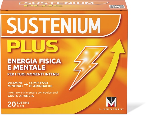 SUSTENIUM PLUS ARANCIA 20 BUSTINE - Farmamood