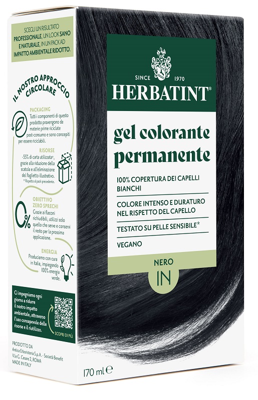 HERBATINT 1N NERO 170 ML - Farmamood