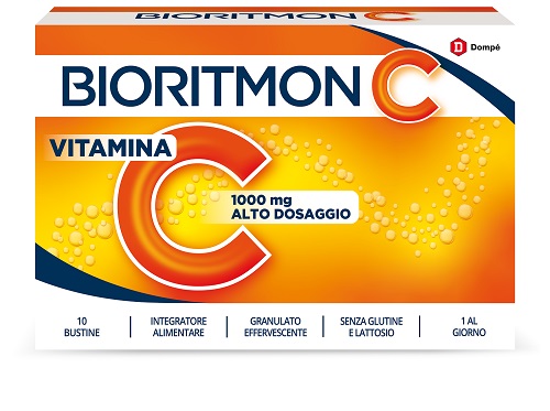 BIORITMON C 1000MG VITAMINA C 10 BUSTINE - Farmamood
