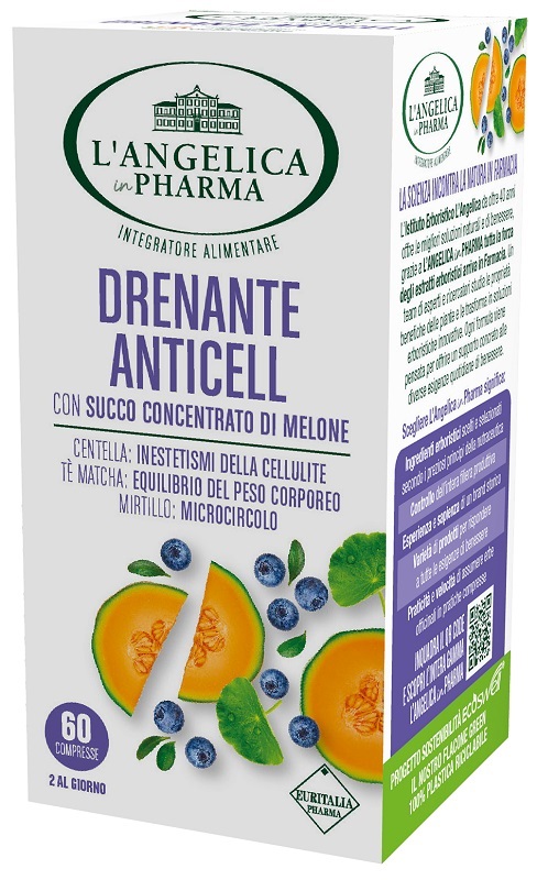 L'ANGELICA DRENANTE ANTICELL 60 COMPRESSE - Farmamood