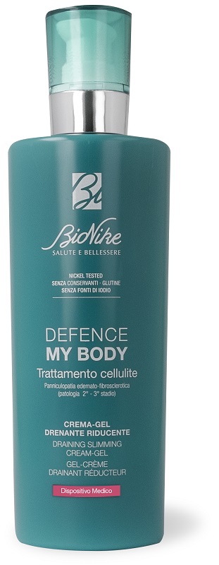 CREMA GEL DRENANTE RIDUCENTE DEFENCE MY BODY 400 ML - Farmamood