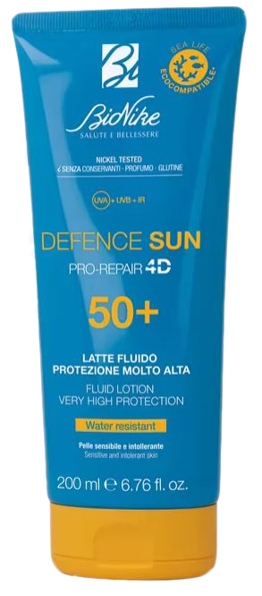 DEFENCE SUN 50+ LATTE FLUIDO 200 ML - Farmamood