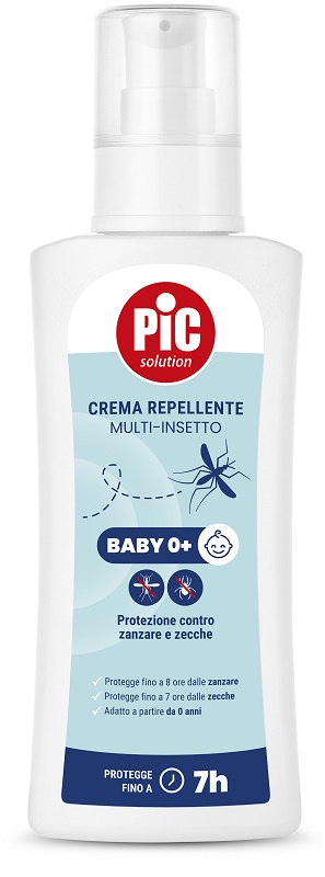 PIC SOLUTION CREMA REPELLENTE MULTI-INSETTO BABY 0+ 100 ML - Farmamood